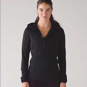 Lululemon Run For Cold Pullover Quarter Zip Jacket